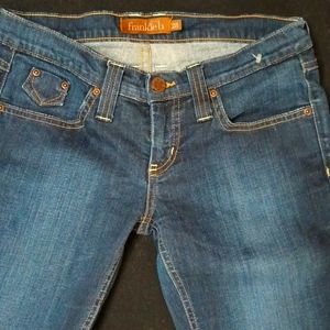 FRANKIE B.  SKINNY LOW RISE DENIM SIZE28
